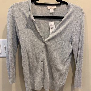 NWT Loft Grey Cardigan